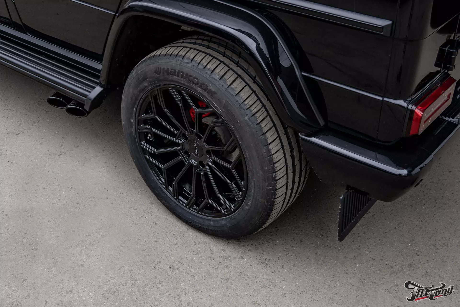 Mercedes G-class. Изготовили и установили кованые диски